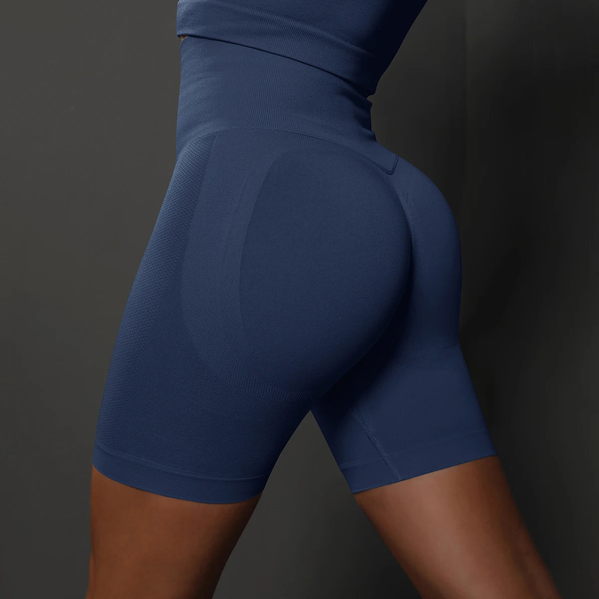 Women’s High-Waist Seamless Yoga Shorts