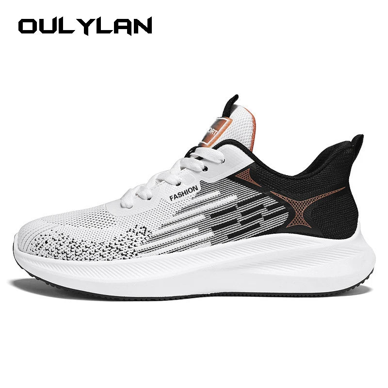 Men's Lightweight Breathable Mesh Sneakers – Non-Slip Casual & Sport Shoes