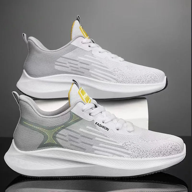 Men's Lightweight Breathable Mesh Sneakers – Non-Slip Casual & Sport Shoes