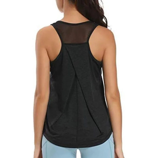 Women’s Quick-Dry Loose Yoga Tank Top