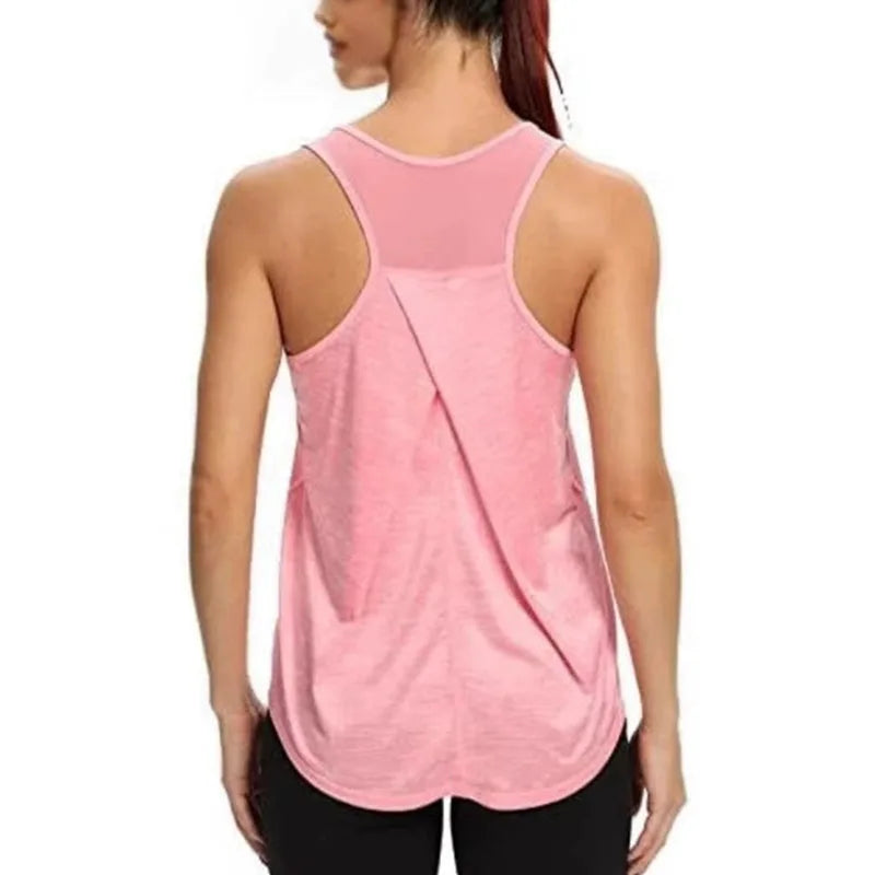 Women's Breathable Loose Yoga Tank Top