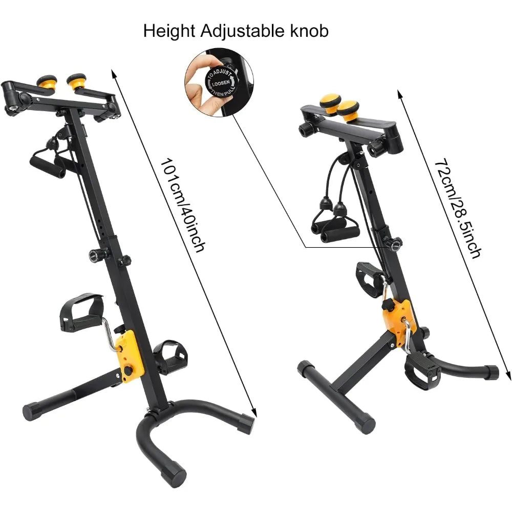 Foldable Pedal Exerciser for Seniors & Rehabilitation