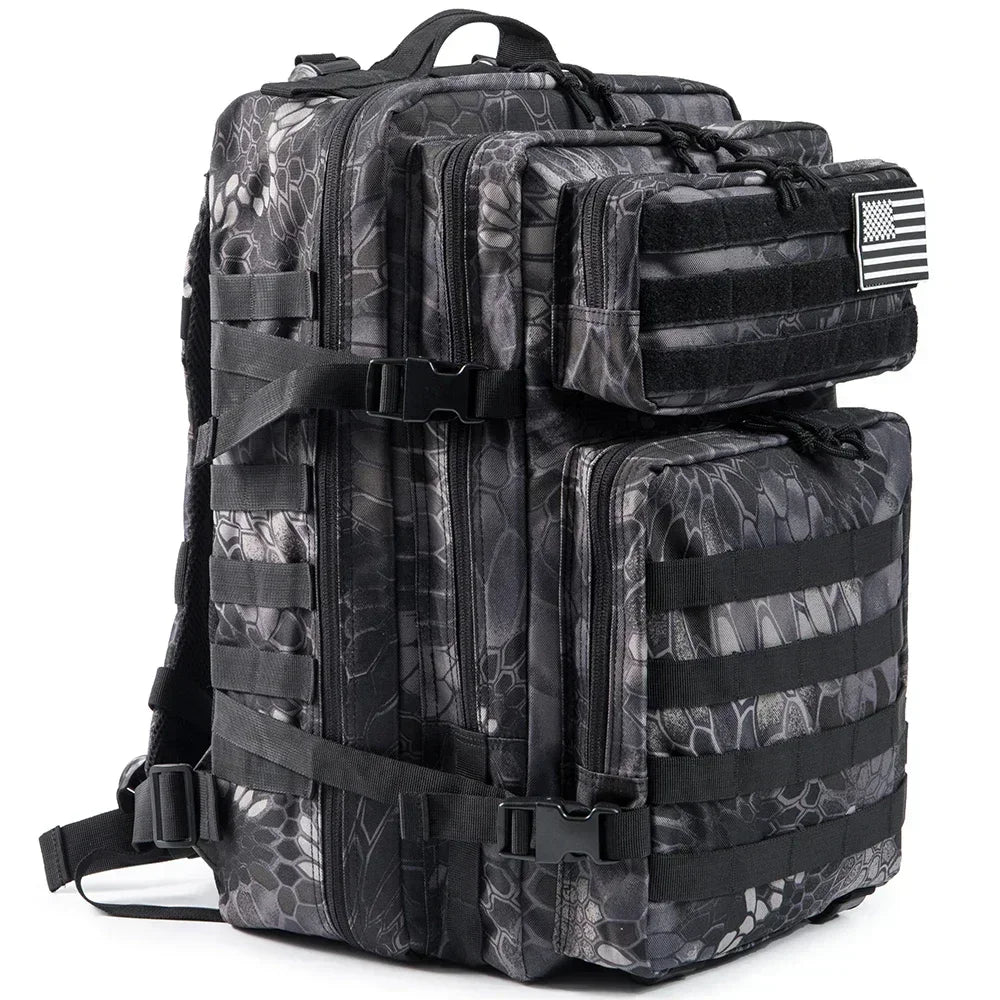45L Large Capacity Tactical Backpack for Men & Women