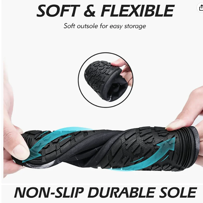 Unisex Barefoot Water Shoes – Quick-Dry Aqua Socks for Beach, Swim & Yoga