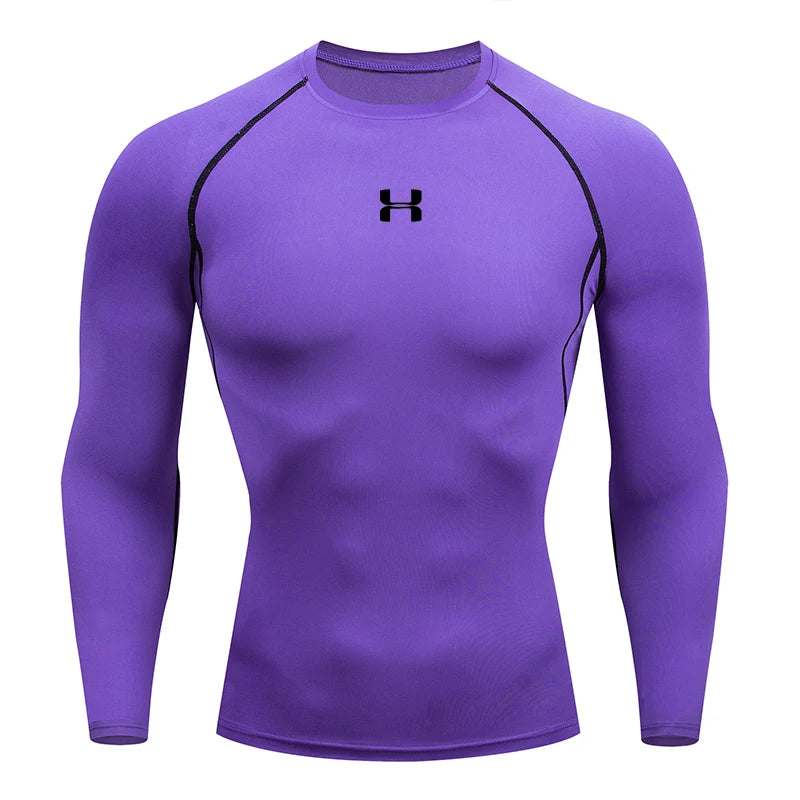 Men’s Long Sleeve Compression Running Shirt