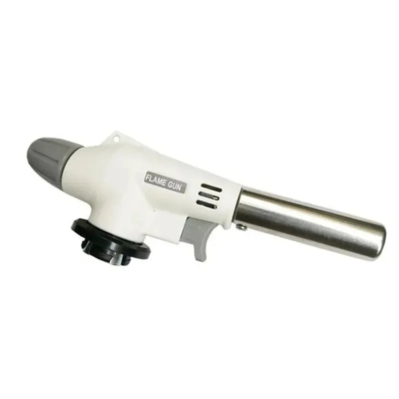 Auto-Ignition Butane Torch — Portable Flame Gun for BBQ, Camping & Welding