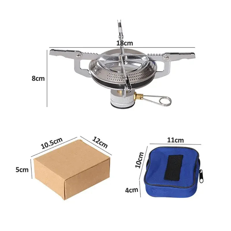 Windproof Portable Foldable Camping Gas Stove