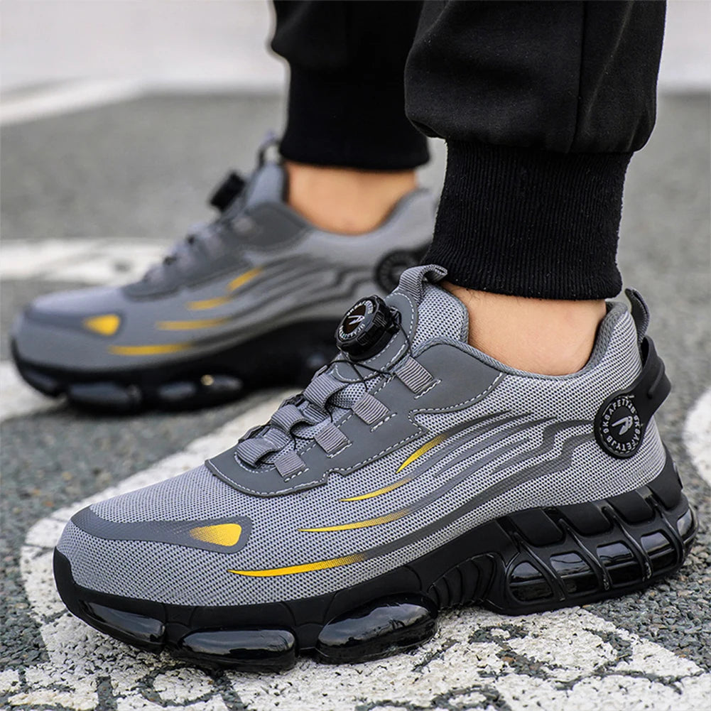 Men’s Lightweight Steel Toe Safety Work Shoes