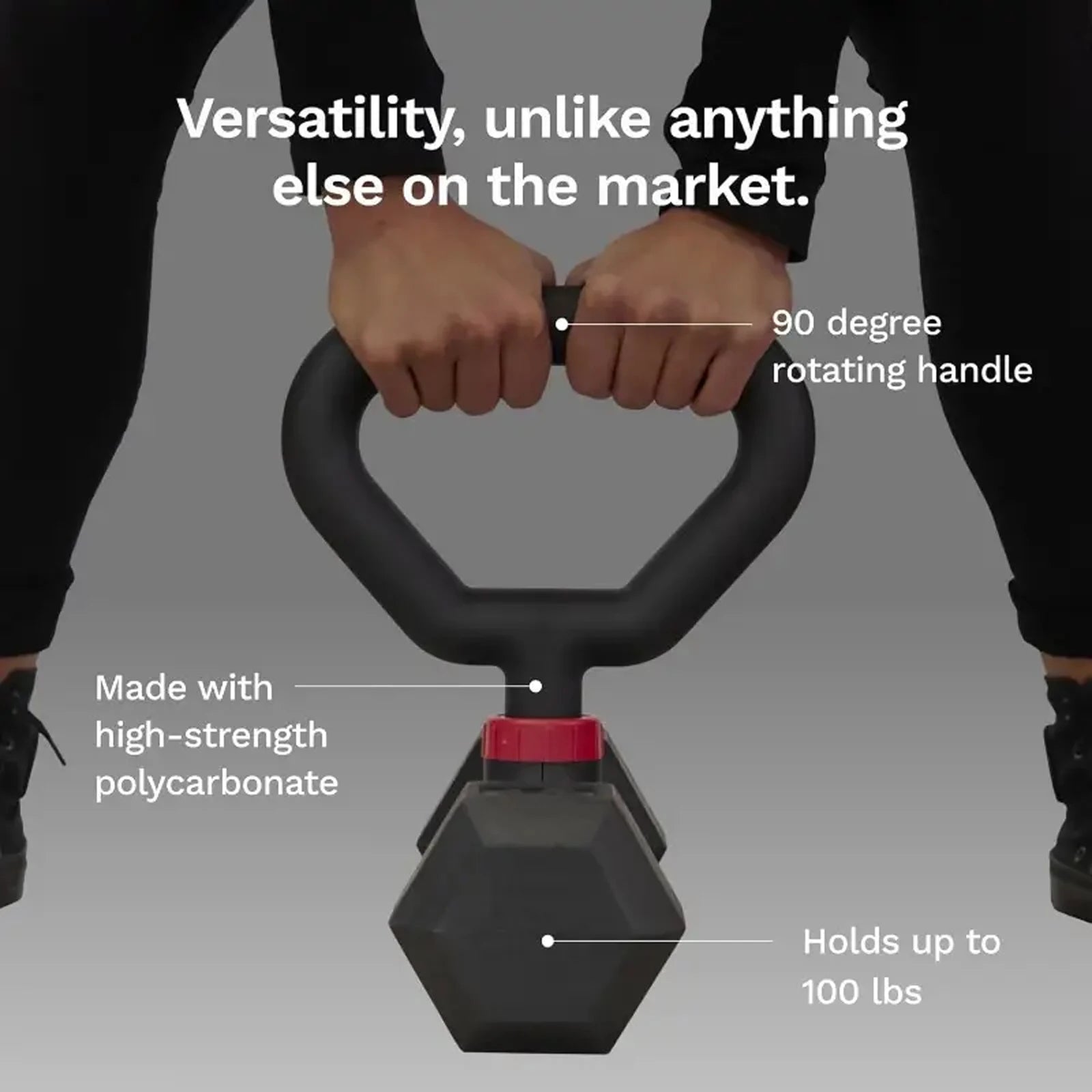 3-in-1 Dumbbell Converter – Barbell, Kettlebell & More for Home Gyms