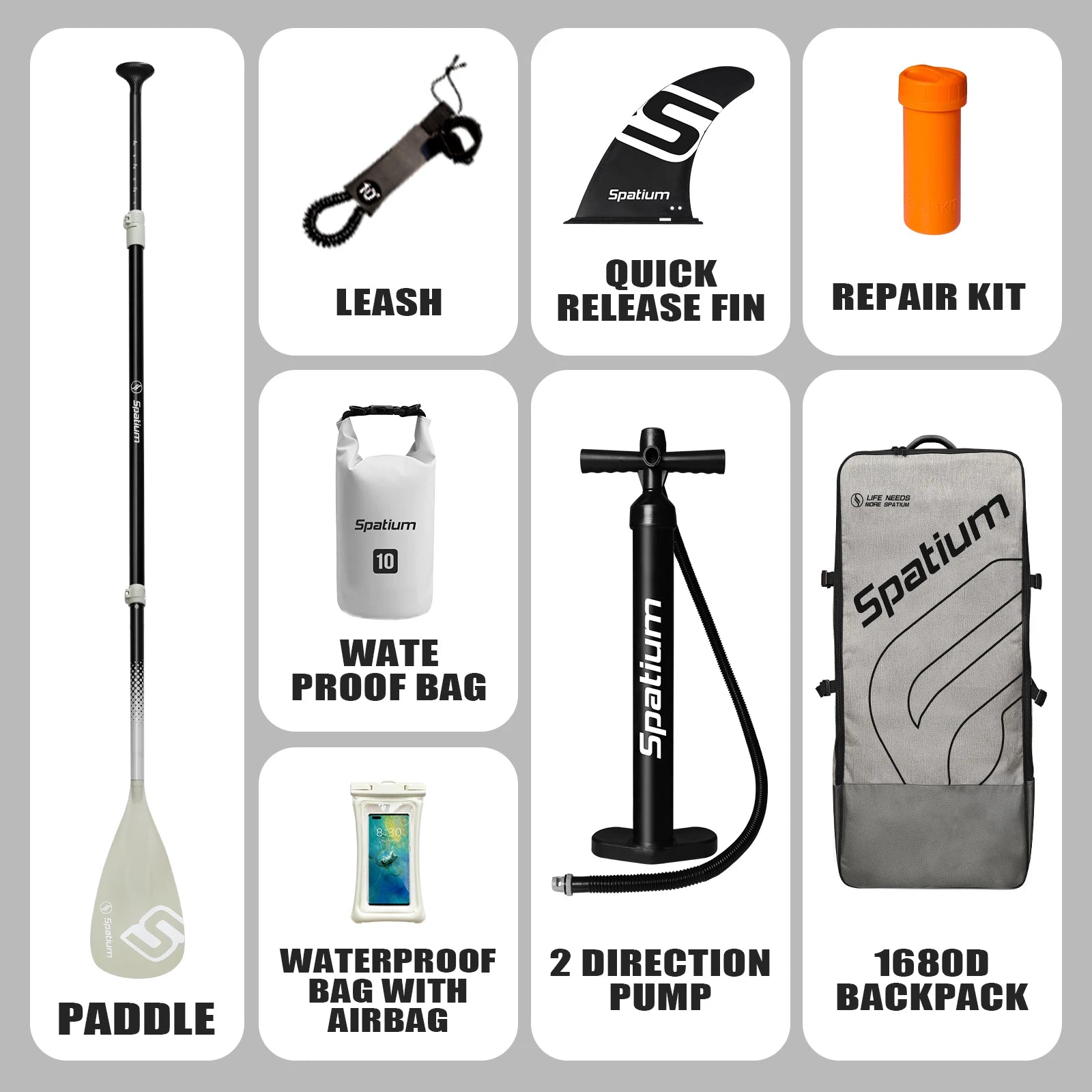 Spatium 11’5’’ Inflatable Stand Up Paddle Board