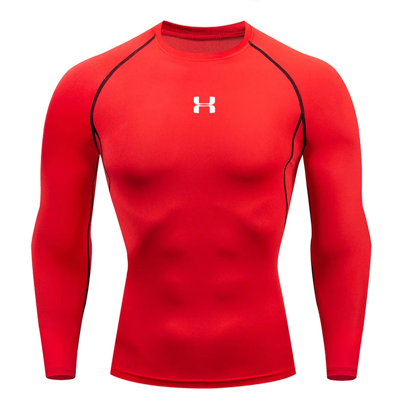 Men’s Long Sleeve Compression Running Shirt