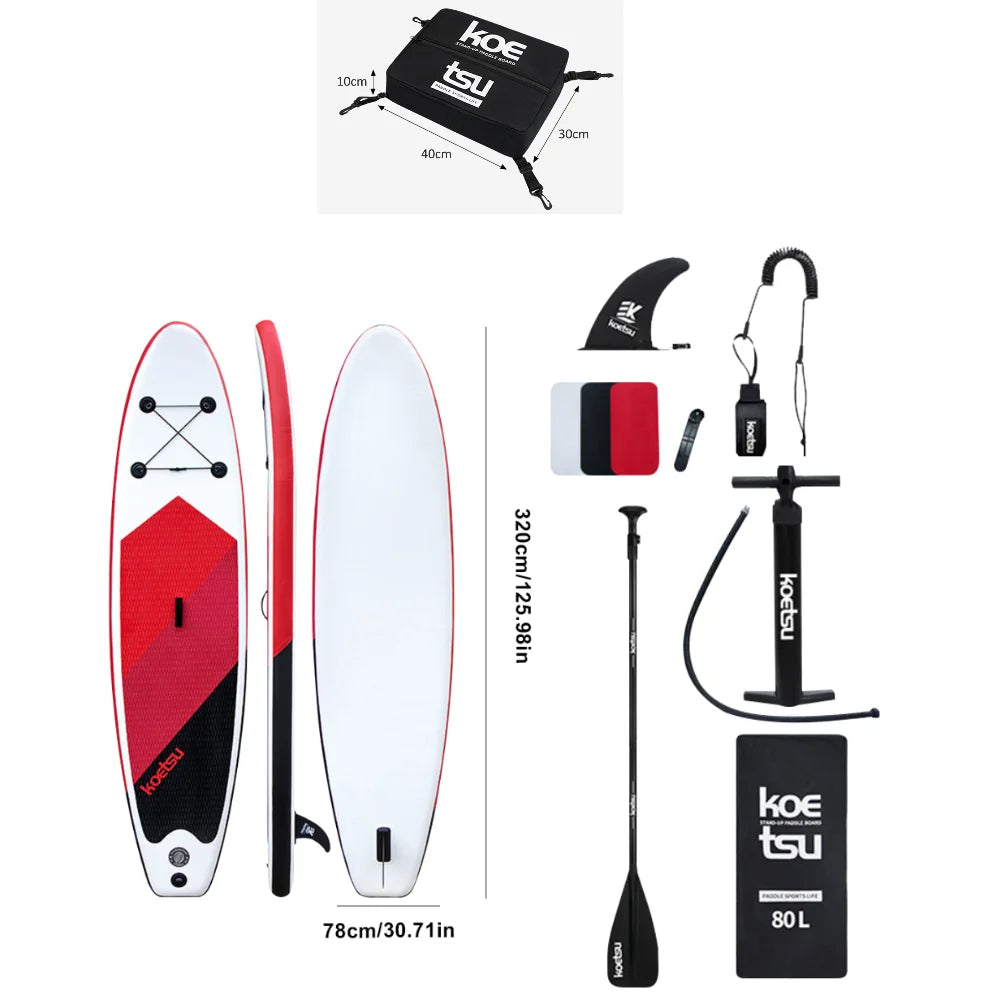 320 Inflatable Balance Surfboard with Pump