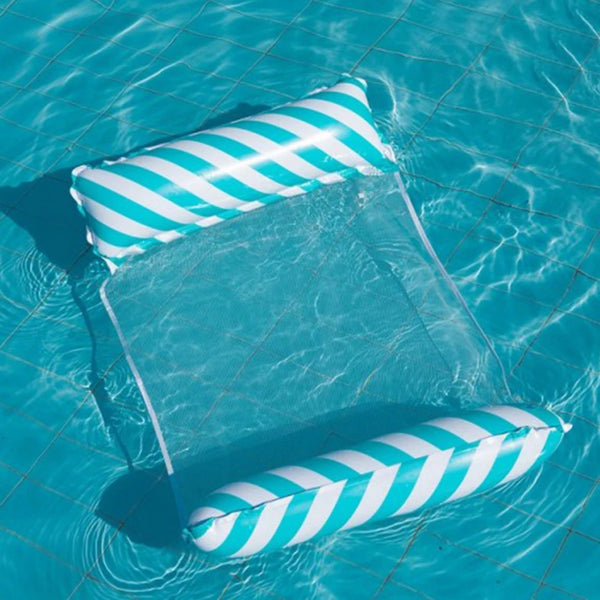 Inflatable Water Hammock with Mesh – Floating Lounge