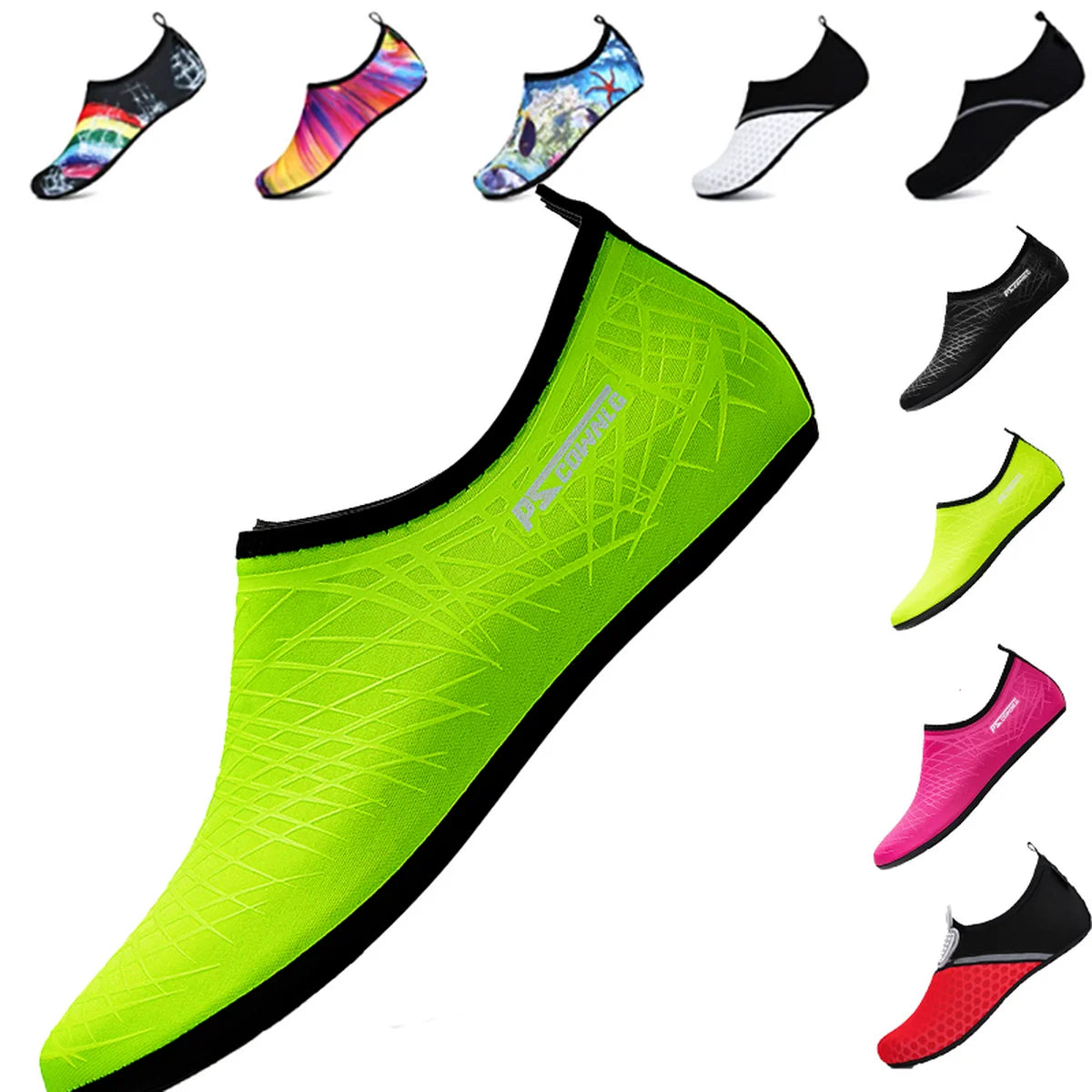 Unisex Barefoot Water Shoes – Quick-Dry Aqua Socks for Beach, Swim & Yoga