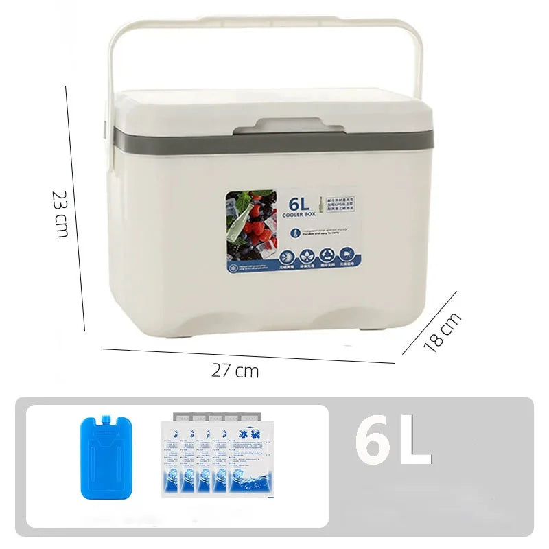 Portable Cooler Box 5L/6L/12L with Ice Bags
