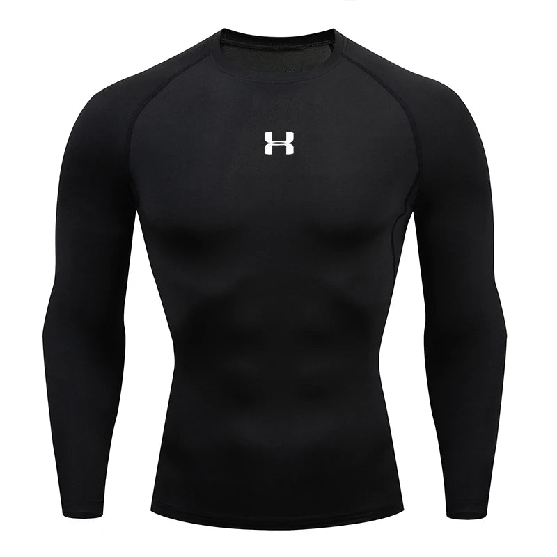 Men’s Long Sleeve Compression Running Shirt