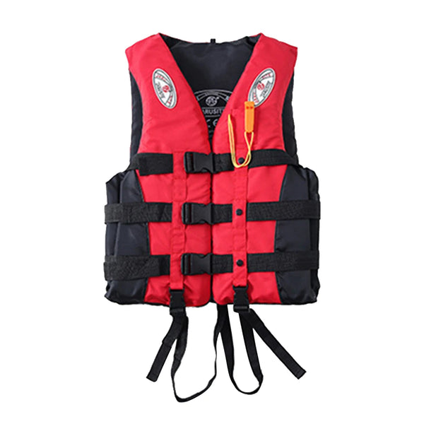 Red Life Jacket for Water Sports – Kids & Adults