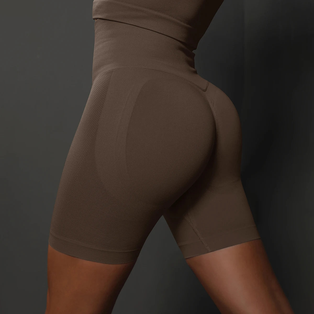 Women’s High-Waist Seamless Yoga Shorts
