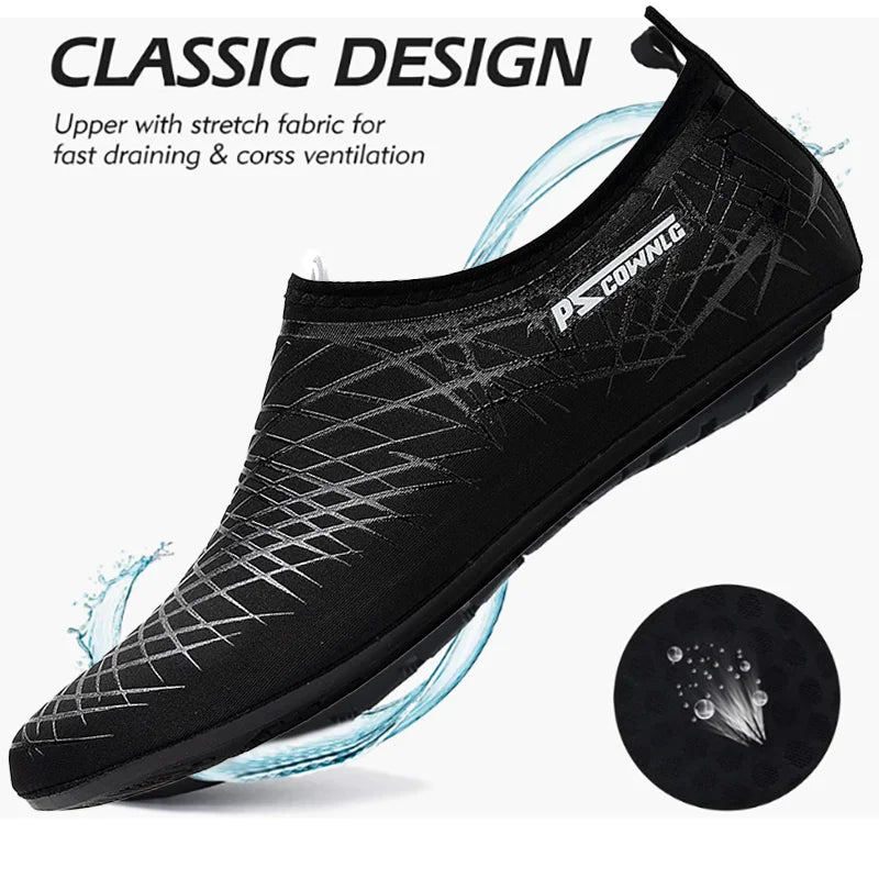 Unisex Barefoot Water Shoes – Quick-Dry Aqua Socks for Beach, Swim & Yoga