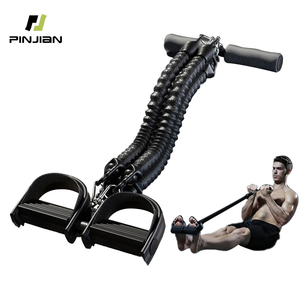 Multifunction Pedal Resistance Band Puller for Home Fitness