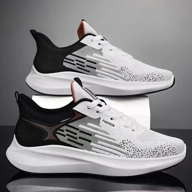 Men's Lightweight Breathable Mesh Sneakers – Non-Slip Casual & Sport Shoes