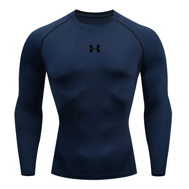 Men’s Long Sleeve Compression Running Shirt