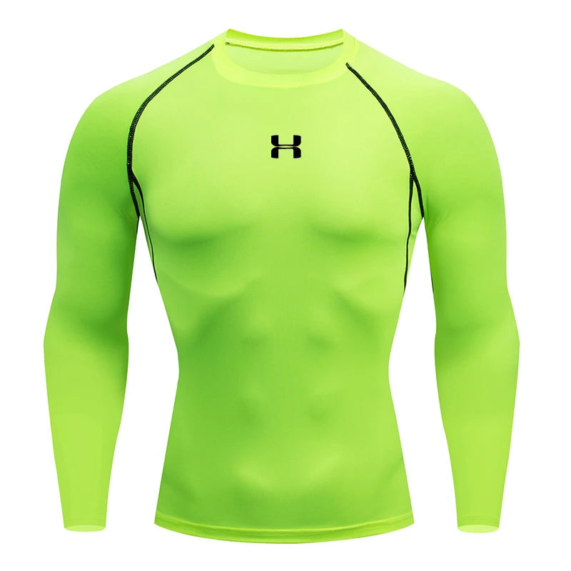 Men’s Long Sleeve Compression Running Shirt