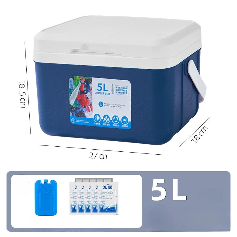 Portable Cooler Box 5L/6L/12L with Ice Bags