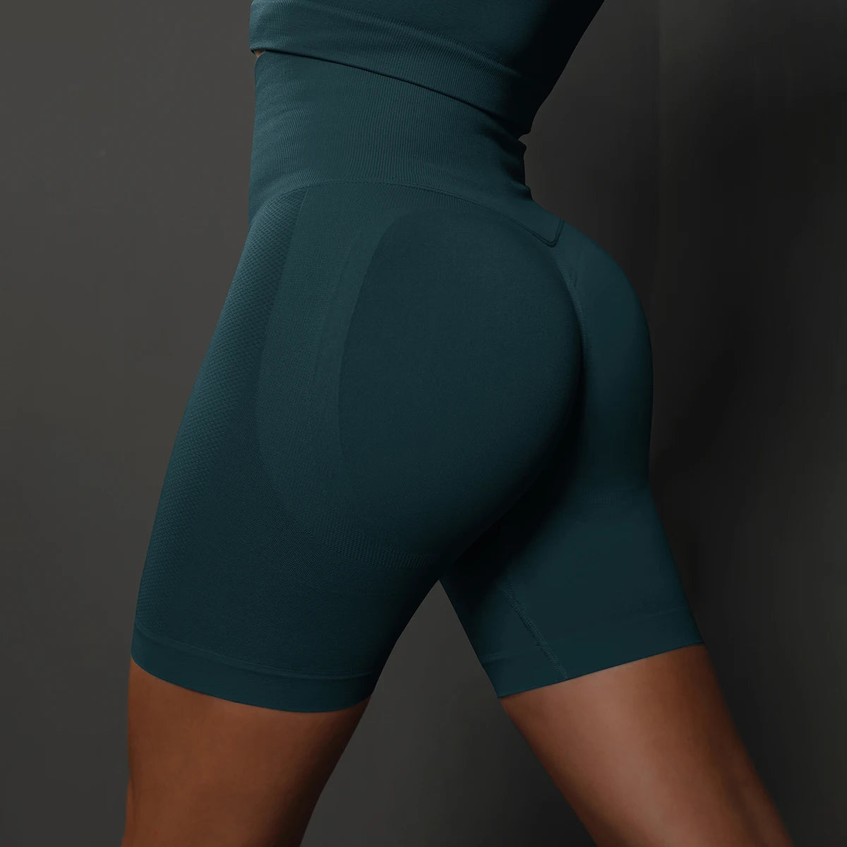 Women’s High-Waist Seamless Yoga Shorts