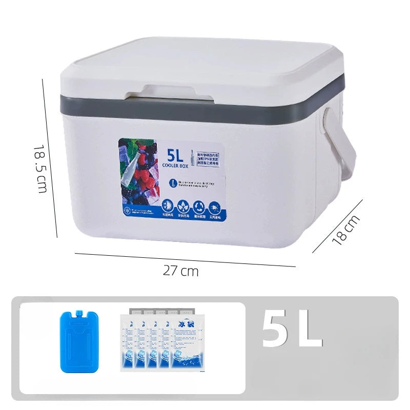 Portable Cooler Box 5L/6L/12L with Ice Bags