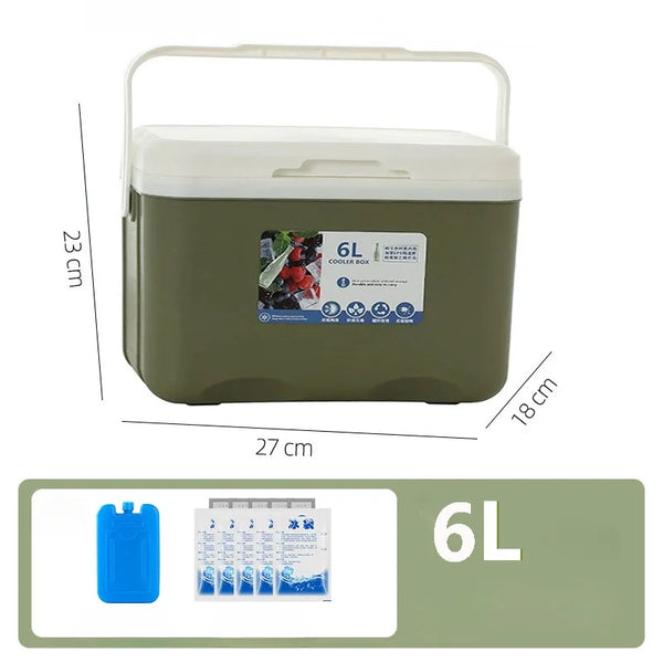 Portable Cooler Box 5L/6L/12L with Ice Bags