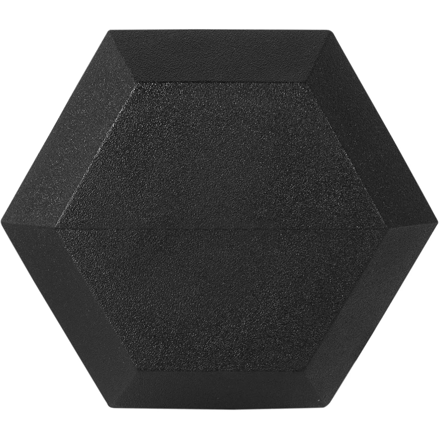Heavy-Duty Rubber Hex Dumbbell – Anti-Roll, Noise-Reducing Free Weight