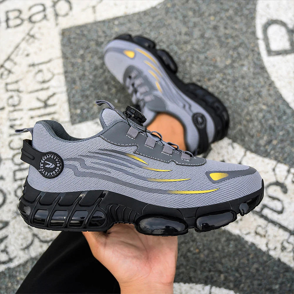 Men’s Lightweight Steel Toe Safety Work Shoes