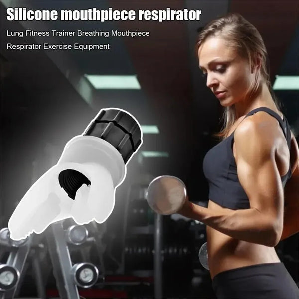 Silicone Breathing Trainer & Lung Capacity Exerciser