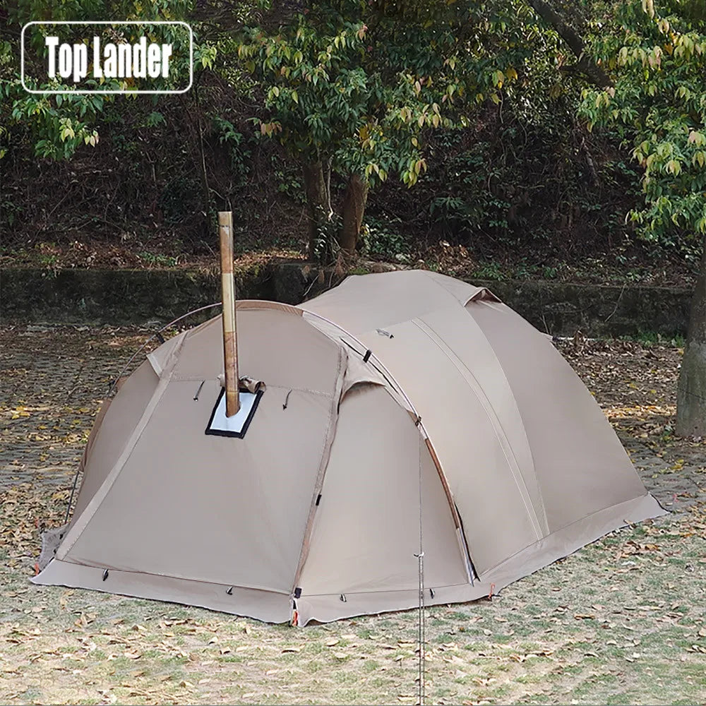 Fireproof 2-Person Hot Tent with Stove Jack & Snow Skirt