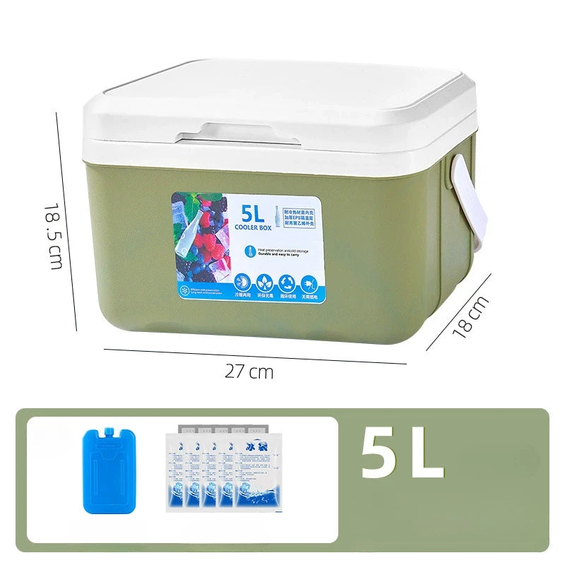 Portable Cooler Box 5L/6L/12L with Ice Bags