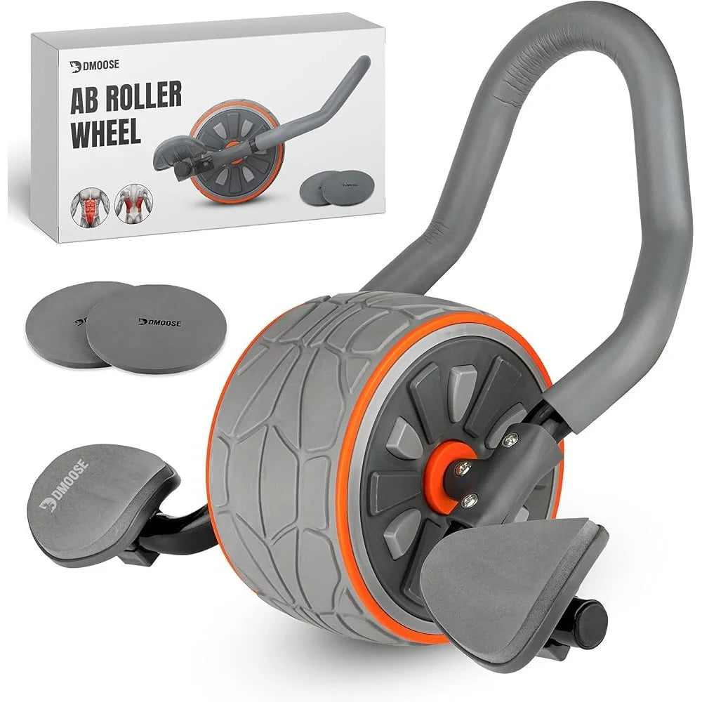 Pro Ab Roller Wheel Kit – Core Trainer with Elbow Support & Knee Pads