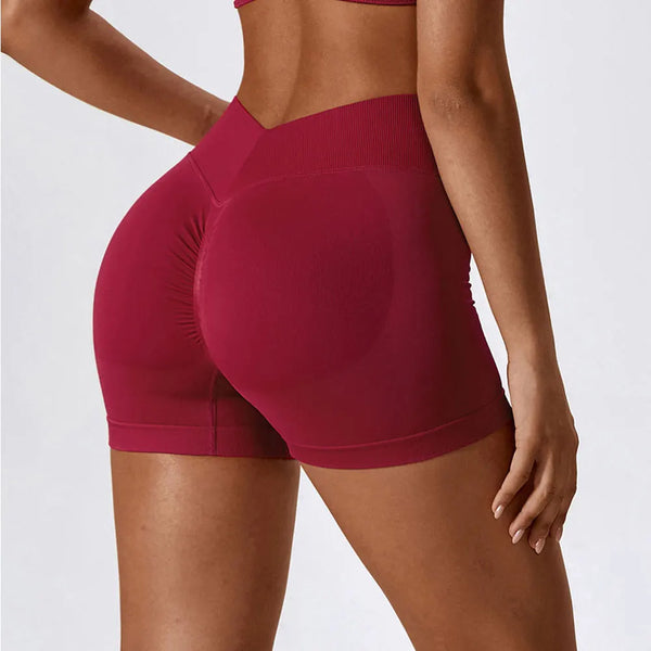 Women’s High Waist Scrunch Butt Yoga Shorts