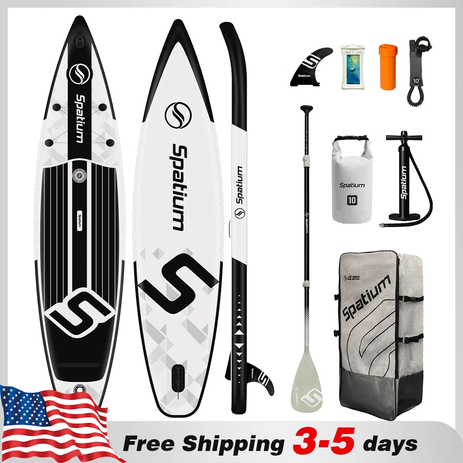 Spatium 11’5’’ Inflatable Stand Up Paddle Board