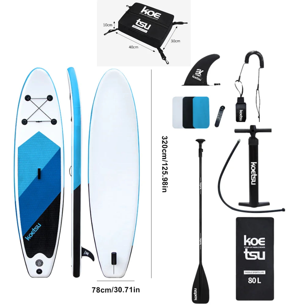 320 Inflatable Balance Surfboard with Pump