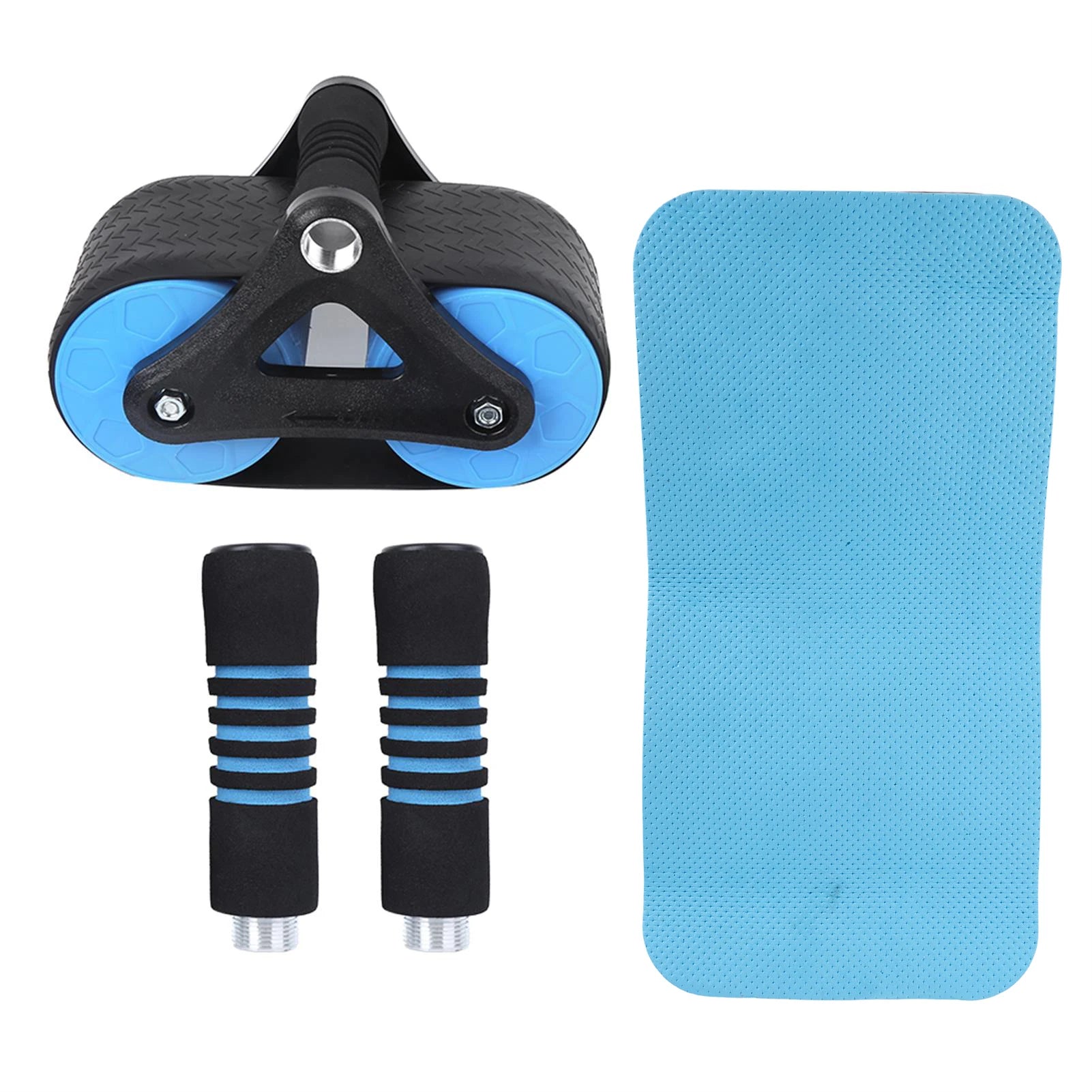 Ab Wheel Roller with Springback – Silent Core & Push-Up Trainer
