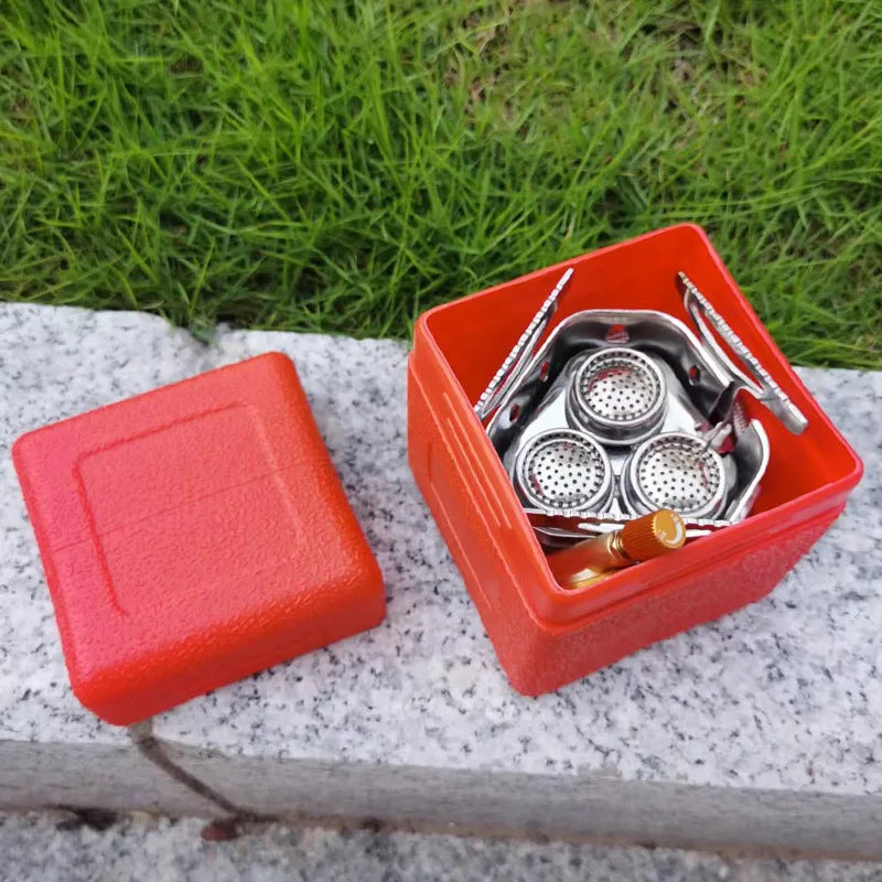 TARKA 3-Burner Folding Camp Stove | 5800W Portable Gas Cooker