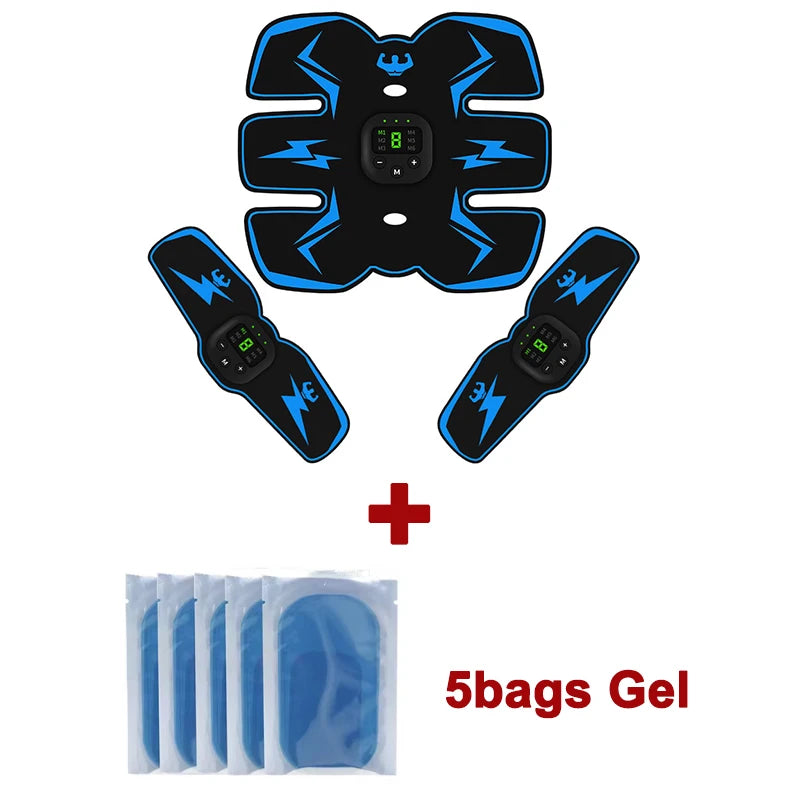 USB Rechargeable EMS Muscle Stimulator Full Body Massager