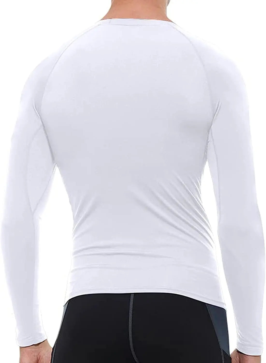 Men's Long Sleeve Compression Shirt – Moisture-Wicking Athletic Base Layer