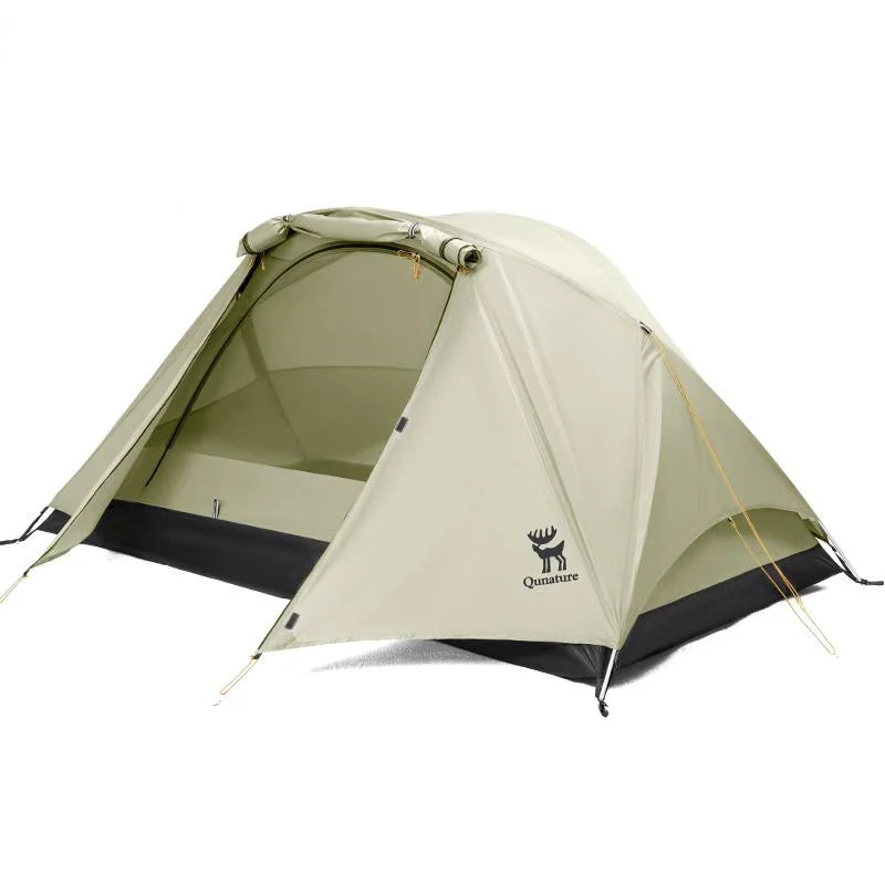 2-Person Lightweight Camping Tent – Rainproof with Aluminum Poles & Easy Setup